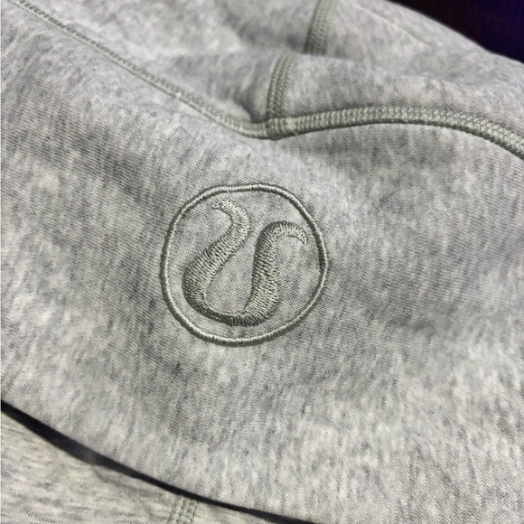 Lululemon Scuba Zip-Up Hoodie (Light Heather Gray) - Picture 8 of 8